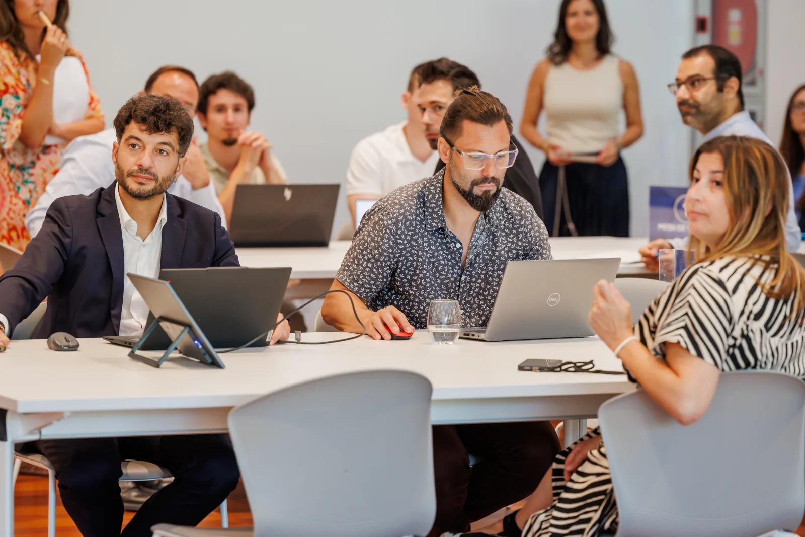 Participantes en una mesa de trabajo de Mallorca PID